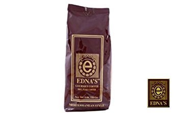Edna's Gourmet Coffee 100% Pure Coffee 16oz