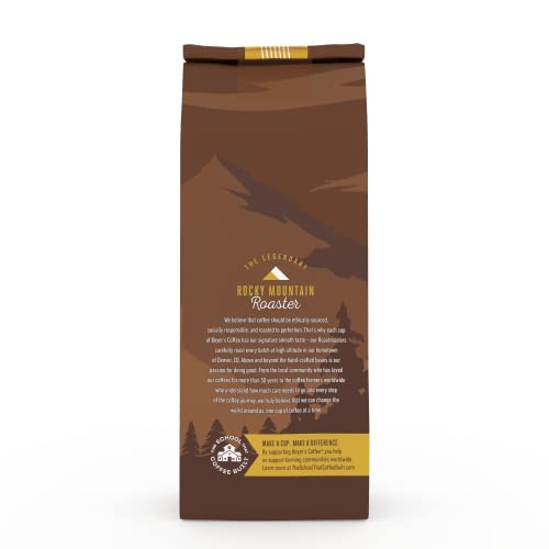 Boyer's Coffee Rocky Mountain Thunder Coffee Dark Roast Whole Bean 2.25lb Bag (1-Count)