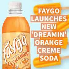 Faygoo Dreamin Orange 24oz (24 pack bottles)