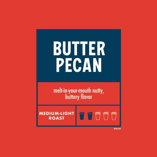 Boyd's Flavored Butter Pecan Ground Coffee 46/2.5oz Pre-Portioned Packets