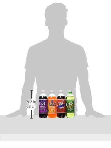 C&ampC Classic Variety Soft Drink 24 Count
