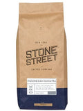 Stone Street Gourmet Coffee Indonesian Sumatra Gayo Mountain Single Origin Ground Dark Roast 2 LB Bag