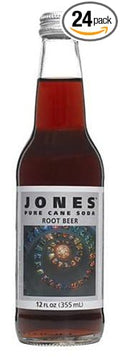 Jones Soda Root Beer 20-Ounces (Pack of 24)