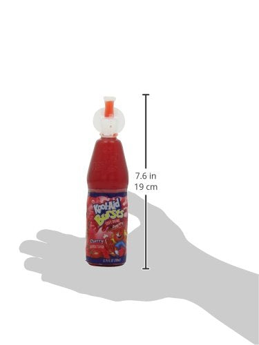 Kool-Aid Bursts Cherry Flavored Juice Drink (12 Bottles)6.76 Fl Oz (Pack of 12)