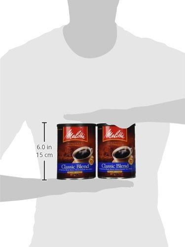 Melitta Classic Blend Medium Roast Ground Coffee 11-Ounce (Pack Of 4)