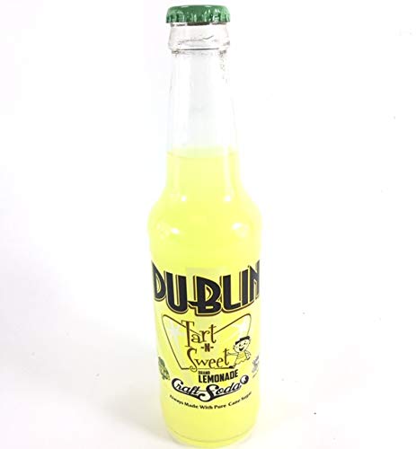 Dublin Sodas 12 Oz Bottles (Pack of 6) (Dublin Tart N Sweet Lemonade) by Dublin Bottling Works