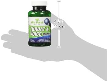 VitaVocal Throat &amp Voice Enhancer Eliminates or Reduces Hoarseness Restores Vocal Clarity Amazing Voice Remedy for Vocal Troubles for Singers Actors Public Speakers