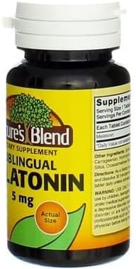 Melatonin 5 mg Sublingual Tablets 60 CT (PACK OF 2)