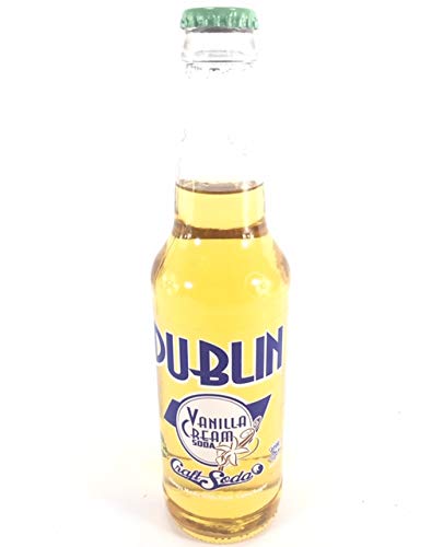 Dublin Sodas 12 Oz Bottles (Pack of 6) (Dublin Vanilla Cream Soda) by Dublin Bottling Works