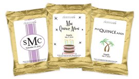 Personalized Coffee Favors - Set of 24 (Quinceanera)