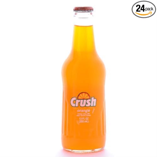 Orange Crush Soda - 12 oz (24 Glass Bottles)