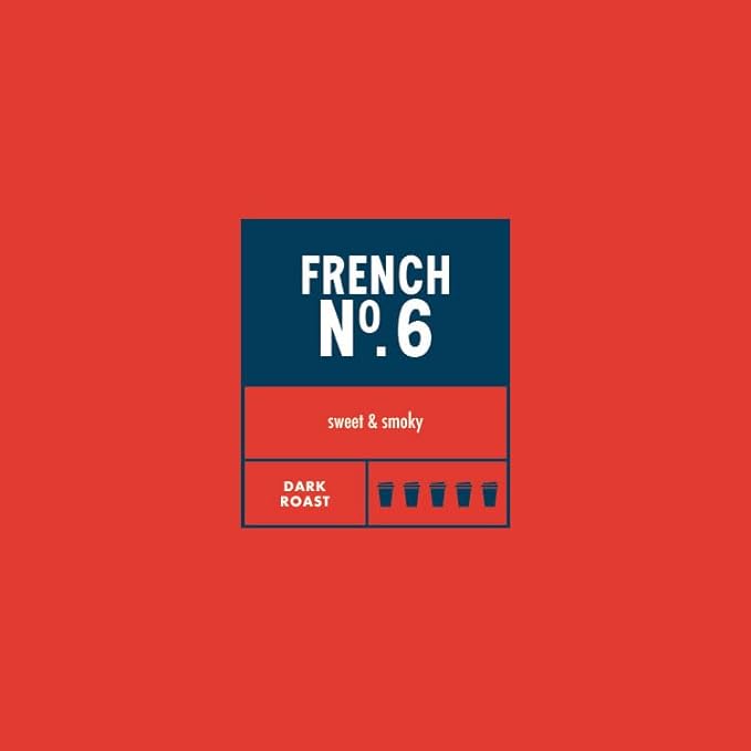 Boyd's French No. 6 Ground Coffee Dark Roast 9 oz Bag – Same Great Coffee Different Package – Bold &amp Smoky Flavor