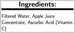 Sunberry Farms 100 Percent Apple Juice 33. 8 Fluid Ounce -- 12 per case.