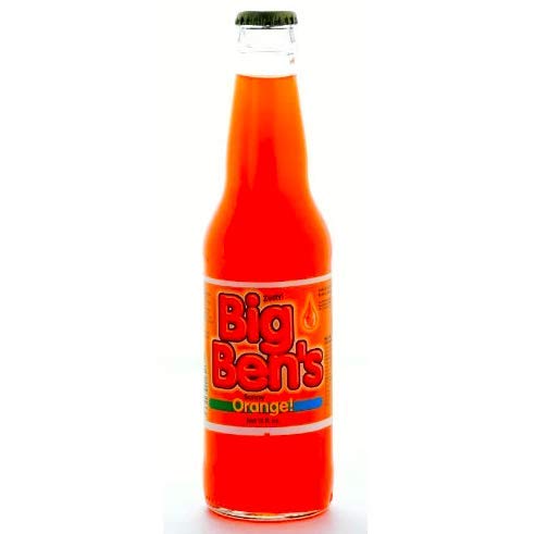 Big Ben's Orange Soda - 12 OZ (12 Glass Bottles)