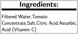 Ruby Kist Tomato Juice 64 Fluid Ounce -- 8 per case.