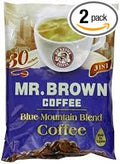 Mr. Brown Coffee Mr. Brown 3 in 1 Instant Coffee 30 Sachets (Blue Mountain 2 Packs)
