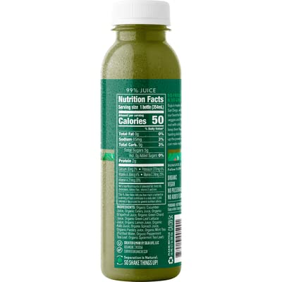 Suja Uber Greens Organic Vegan Fruit &amp Vegetable Juice Drink - Gluten and Dairy free - No Preservatives and Flavors Added - Ready Set Gourmet Donate a Meal Program - 6 Pack (12oz Each)