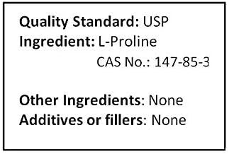 Pure L-Proline Powder a Collagen Component (250 Grams (8.8 oz))