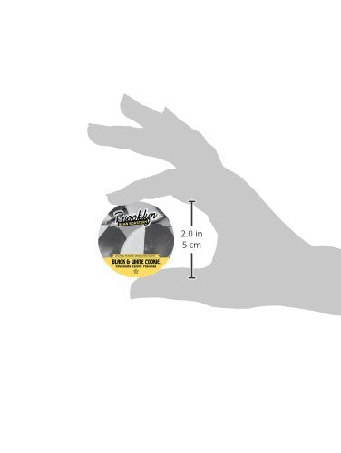 Brooklyn Beans Black and White Cookie Coffee Pods Compatible with 2.0 K-Cup Brewers 24 Count