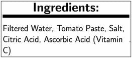 Sunberry Farms 100 Percent Tomato Juice 33. 8 Fluid Ounce -- 12 per case.