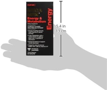GNC Mega Men Energy and Metabolism Supplement 90 Count