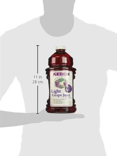 Kedem Pure Kosher Grape Juice Concord Light 96 Fluid Ounce
