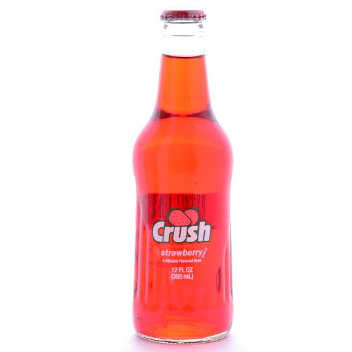 Strawberry Crush - 12 oz (24 Glass Bottles)