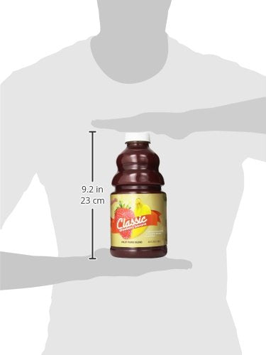 Dr. Smoothie Strawberry Banana Classic Blend Smoothie Bottles 46-Ounce