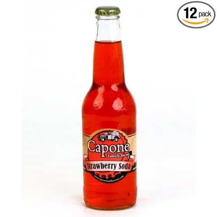 Capone Strawberry - 12 oz (12Glass Bottles)