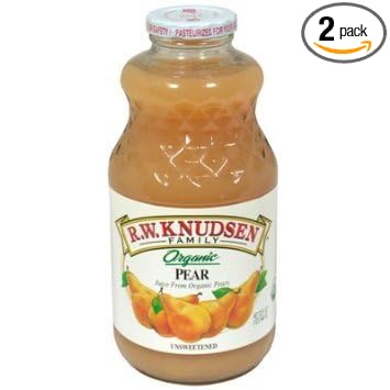 R.W. Knudsen Organic Pear Juice 32 Oz (Pack of 2) by R.W. Knudsen