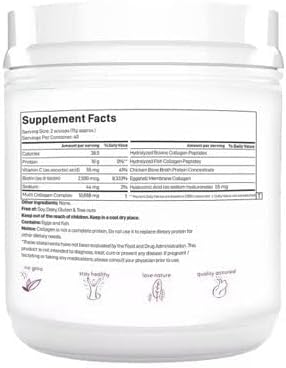 Exione Multi Collagen Peptides Powder for Women &amp Men – Hydrolyzed Collagen Supplement for Hair Skin and Nails – Collagen Powder with Essential Amino Acids for Daily Beauty Support