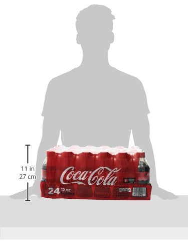 Coca Cola Drink Cans 12 Fluid Ounce (Pack of 24)
