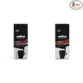 Bundle of 1 Lavazza Intenso Ground Coffee Blend Full-bodied dark roast 12-Ounce Bag + 1 Lavazza Perfetto Ground Coffee Blend Dark Roast 100% Arabica Full-bodied 12-Ounce Bag