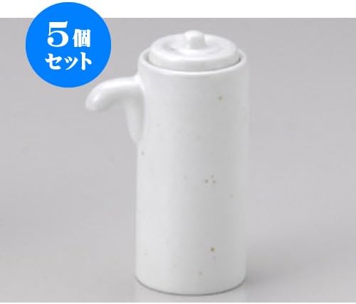 Set of 5 Seasoning Hakuyun Kiln Juice (Small) 2.0 x 4.1 inches (5 x 10.5 cm) 5.9 fl oz (150 cc) Restaurants Restaurants Commercial Use