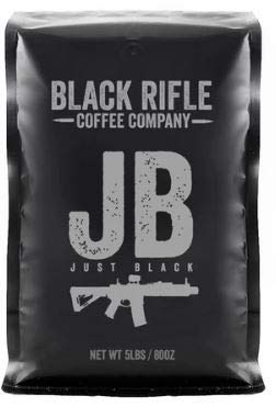 Black Rifle Coffee Company Just Black Whole Bean 5 lb Bag
