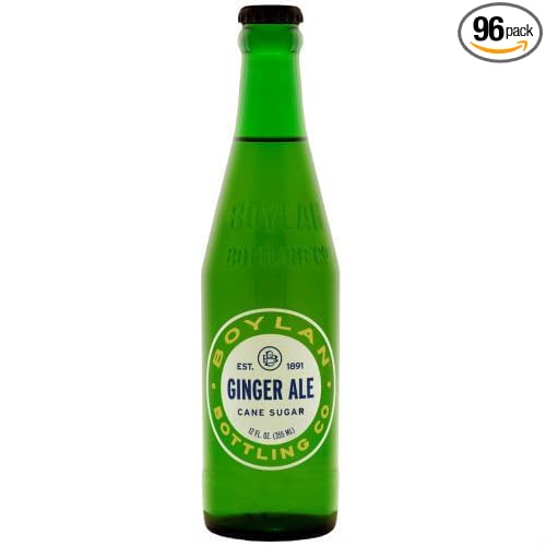 Boylan Bottleworks Ginger Ale - 12oz (96 Glass Bottles)