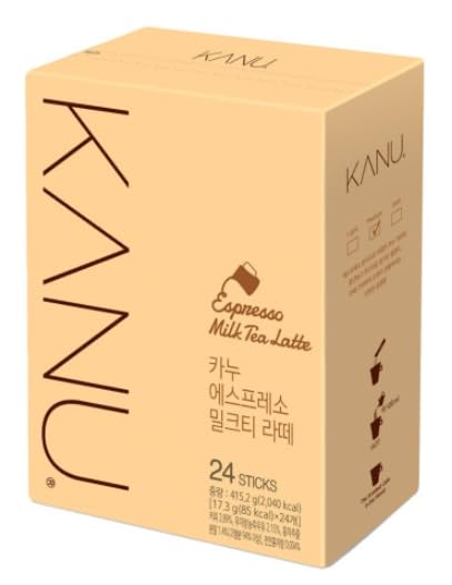 Kanu Maxim Latte Instant Coffee (17.3g x 24t Milk Tea)