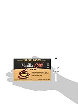Bigelow Tea Chai Vanilla 20Bg 1.64 oz (pack of 3)