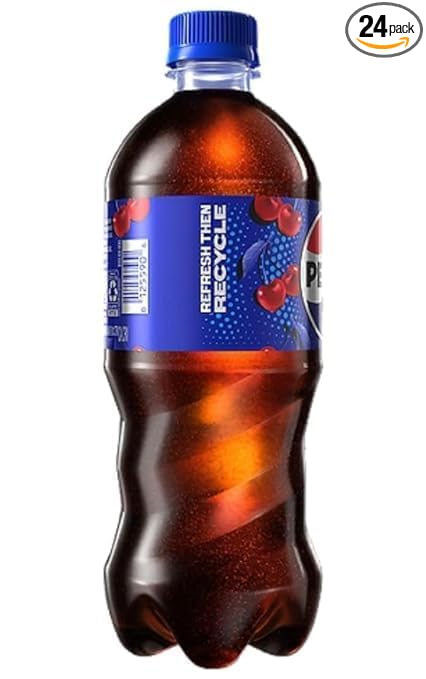 Wild Cherry Soda 20 Oz Bottles (Pepsi/Shipped by B4Y) (12)