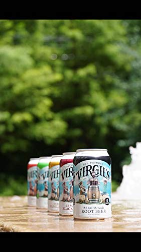 Virgil’s Zero Sugar Root Beer Great Tasting Zero Calorie Keto Friendly Soda (6-12oz cans)