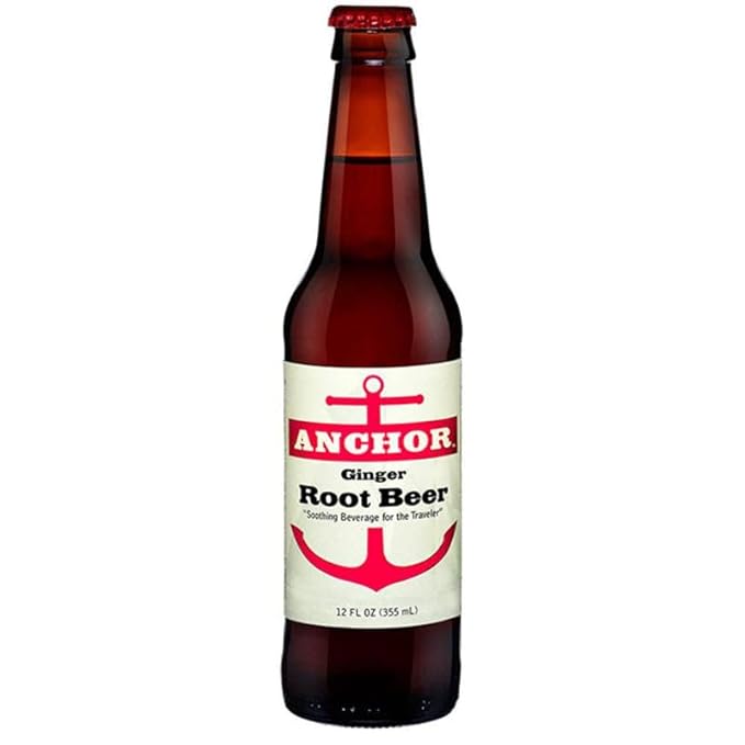 Anchor Ginger Root Beer 12 oz (96 Pack)