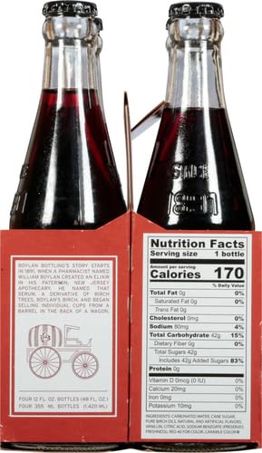 Boylan Bottling Co Creamy Red Birch Beer 4-pk 12 fl oz