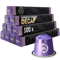 Real Coffee Great Taste. Every Day Decaf Firenze | Compatible with Nespresso Original Line | Bold Espresso | 100 Aluminum Capsules | Product of Italy