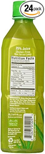 ALO Allure Aloe Vera Beverage Mangosteen &amp Mango 16.9 Ounce (Pack of 24) ALO-dy