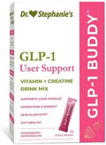 Dr. Stephanie's GLP-1 Buddy Pair with GLP-1 Boosters for Best Results - Digestive Support Preserve Lean Muscle Replenish Vitamins - Strawberry Watermelon Drink Mix