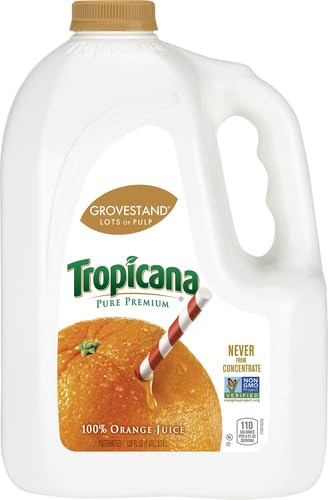 Tropicana Orange Juice Lots of Pulp 128 oz