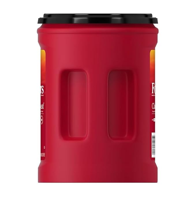 Fogers Classic Medium Roast Ground Coffee 43.5 oz Canister Rich and Smooth Flavor Value Pack