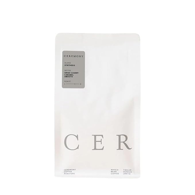 Synthesis - Roasted by Ceremony Coffee Roasters - Whole Bean Coffee - 12 Ounce Bag