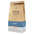 Union Coffee Dark Roast Decaf Cafetiere Grind Blend 200g