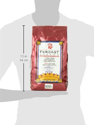Puroast Low Acid Bourbon Cinnamon Twist Coffee Pods 12 Count – 5X Less Acid 5X Higher Antioxidants Smooth Flavored Coffee K-Cup Compatible No Bitterness Easy on Stomach